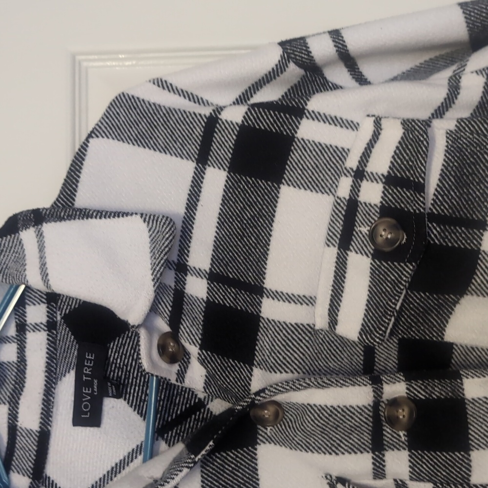 Plaid Shacket - Picture 2 of 3